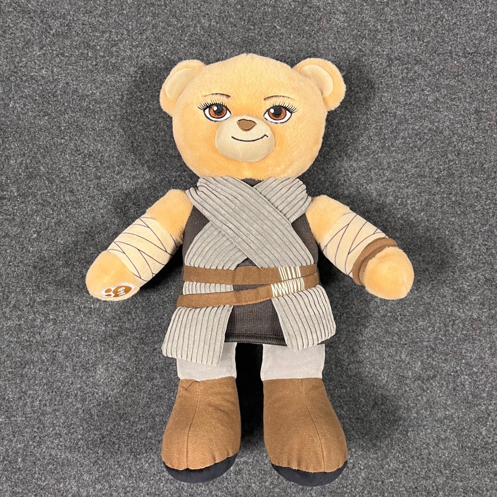 ⭐️3 for $30Build-A-Bear Star Wars Rey Bear Plush Tan‎ Scavenger Fit 025137 09/17